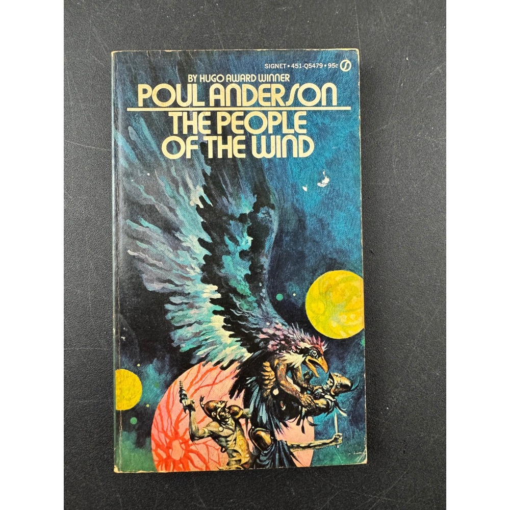 The People‎ of the Wind Poul Anderson 1973 Signet 451 Sci Fi Paperback Book